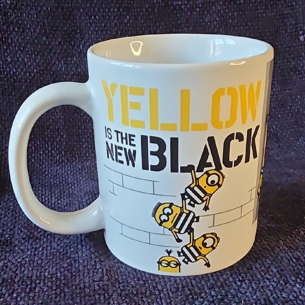 Yellow Is The New Black Minion Ceramic Coffee Mug